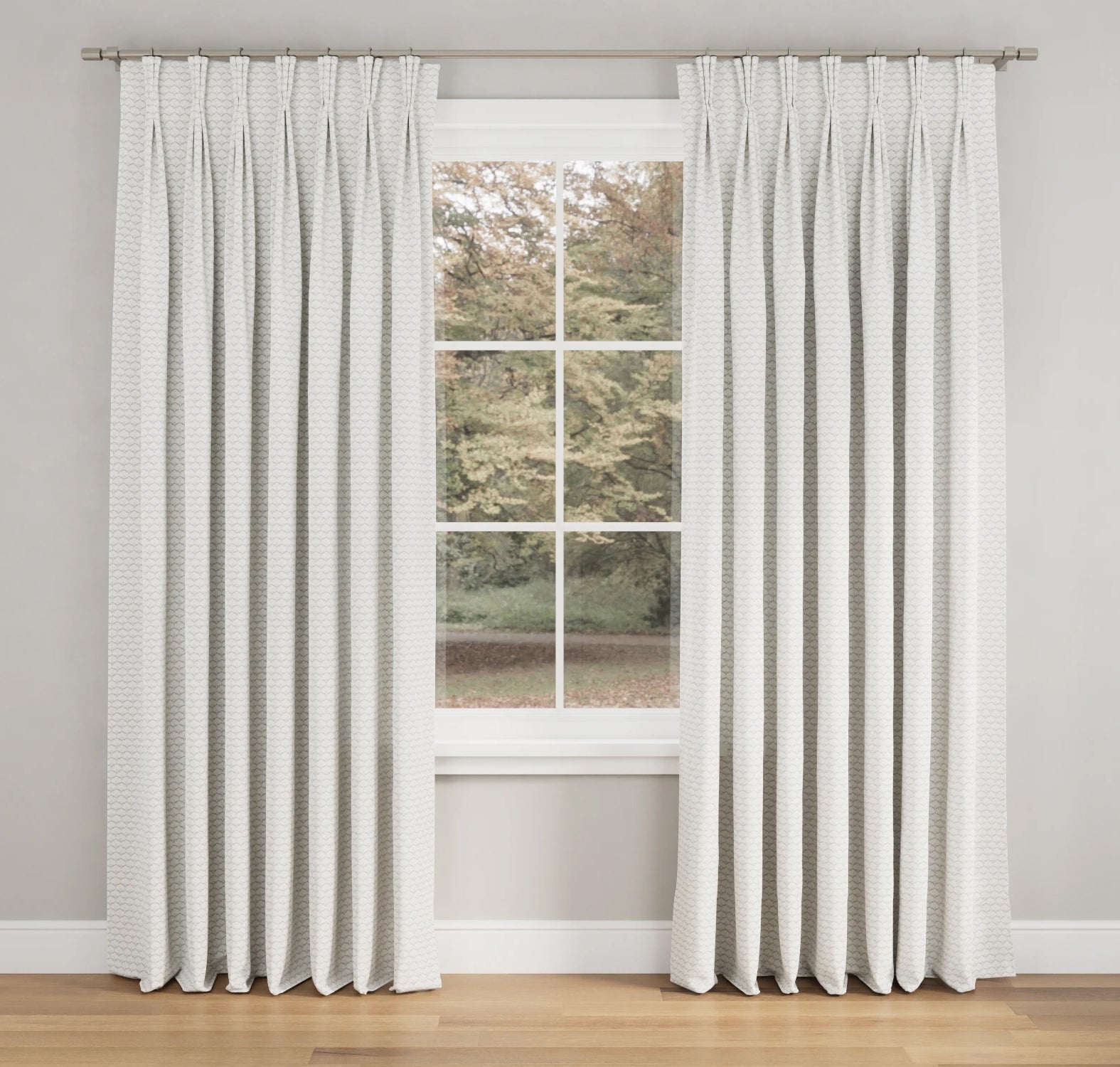 Dandelion Pinch Pleat Blackout 200% Fullness - White Lining